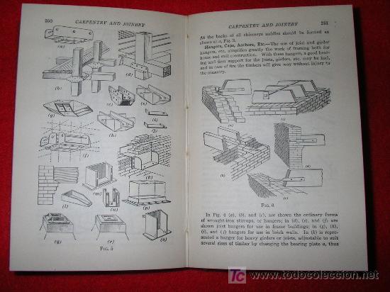 Libros antiguos: CONSTRUCCION DE EDIFICIOS - A&Ntilde;O 1922 - BELLAS LAMINAS. - Foto 4