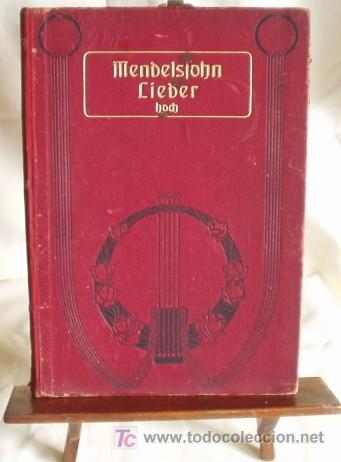 Libros antiguos: MENDELSSOHON BARTHOLDY, LIBRO DE PARTITURAS DE CIRCA DE 1870 - Foto 1