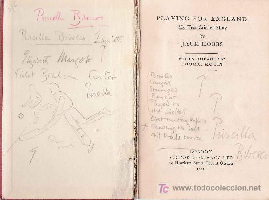 Libros antiguos: CRICKET - LIBRO INGL&Eacute;S DE 1931 - Foto 1