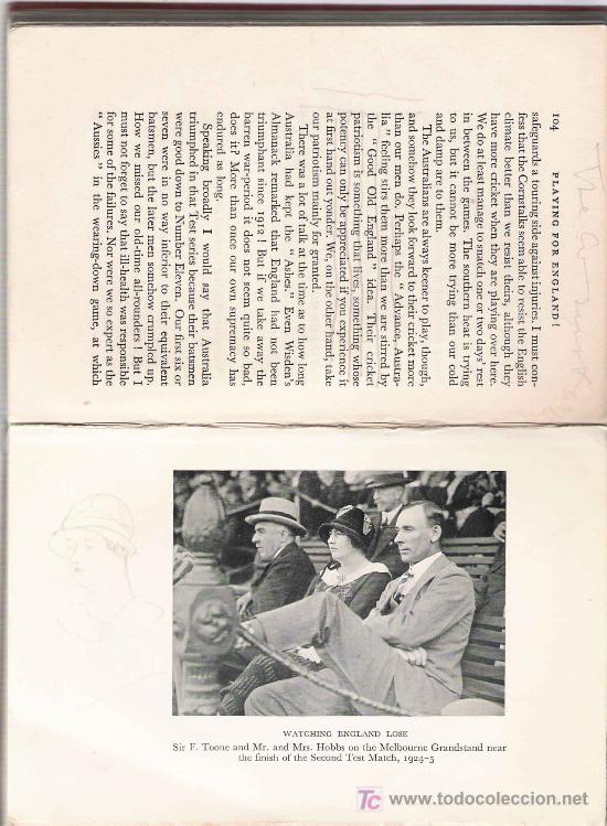 Libros antiguos: CRICKET - LIBRO INGL&Eacute;S DE 1931 - Foto 3