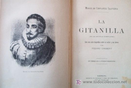 Libros antiguos: LA GITANILLA - CERVANTES - A&ntilde;o 1910 - Foto 3