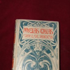 Libros antiguos: EDMUNDO DE AMICIS, NOVELAS CORTAS, (1900).