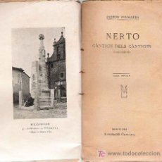 Libros antiguos: NERTO. CÀNTICH DELS CÀNTICHS/ JACINTO VERDAGUER.