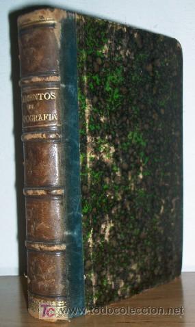 Libros antiguos: ELEMENTOS DE TOPOGRAFIA - A&Ntilde;O 1880 - Foto 1