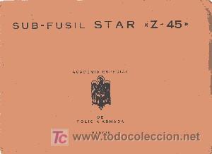 Antiquarische B&uuml;cher: Sub-fusil Star Z-45