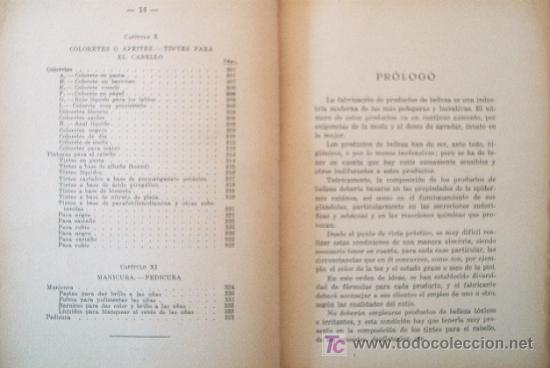 Libros antiguos: PRODUCTOS DE BELLEZA - Foto 4