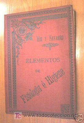 Antiquarische B&uuml;cher: ELEMENTOS DE FISIOLOGIA E HIGIENE. ED.1897.ILUST. L4382