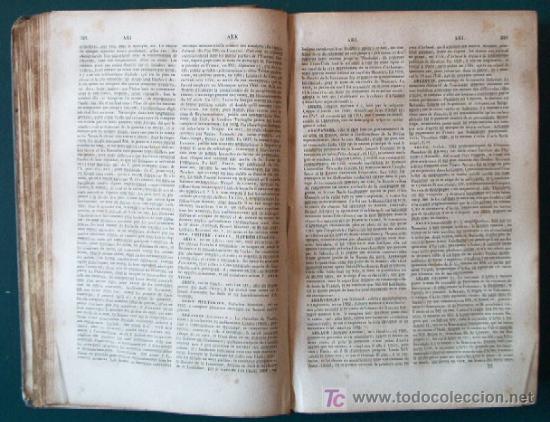 Libros antiguos: DICTIONNAIRE DES DATES - 2 TOMOS - A&Ntilde;O 1845 - Foto 3