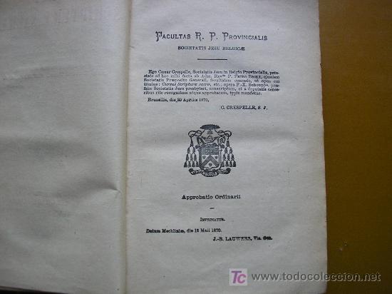 Libros antiguos: CURSUS SCRIPTURAE SACRAE. SCHOUPPE. 1870. 2 TOMOS. SIGLO XIX - Foto 4