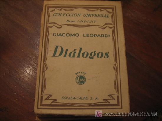 Libros antiguos: DIALOGOS - Foto 1