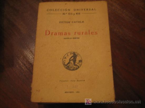 Libros antiguos: DRAMAS RURALES - Foto 1