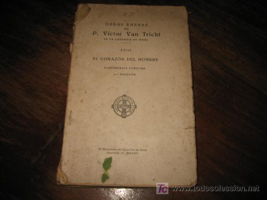 Libros antiguos: EL CORAZON DEL HOMBRE - Foto 1
