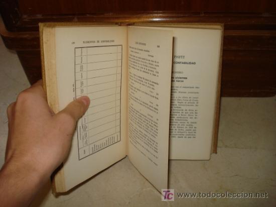 Libros antiguos: ELEMENTOS DE CONTABILIDAD - Foto 2