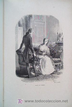 Libros antiguos: LA COMPTESSE DE CHARNY - ALEXANDRE DUMAS - 2 TOMOS - A&Ntilde;O 1859 - Foto 6