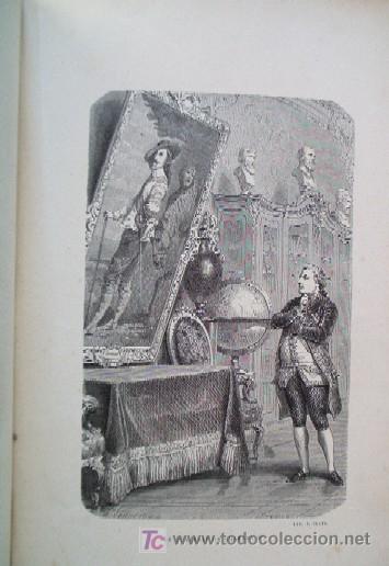 Libros antiguos: LA COMPTESSE DE CHARNY - ALEXANDRE DUMAS - 2 TOMOS - A&Ntilde;O 1859 - Foto 7