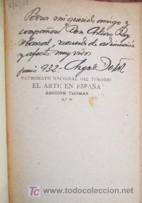 Libros antiguos: LA CATEDRAL DE SEGOVIA - CON DEDICATORIA AUTOGRAFIADA DEL AUTOR - Foto 3