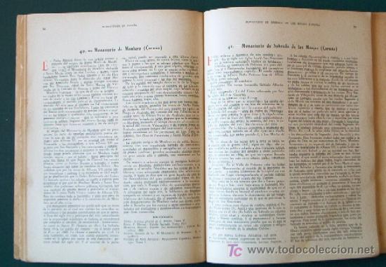 Libros antiguos: MONASTERIOS DE ESPA&Ntilde;A - PRIMERA EDICION 1934 - Foto 11