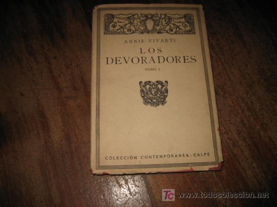 Libros antiguos: LOS DEVORADORES TOMO I - Foto 1