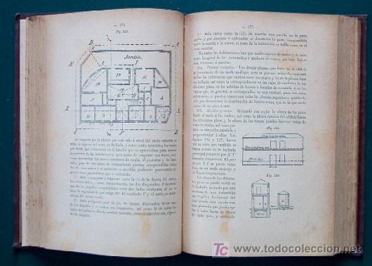 Libros antiguos: CURSO DE TOPOGRAFIA - A&Ntilde;O 1896 - Foto 6