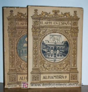 Libros antiguos: ALHAMBRA - 2 TOMOS - EL ARTE EN ESPA&Ntilde;A - Foto 1