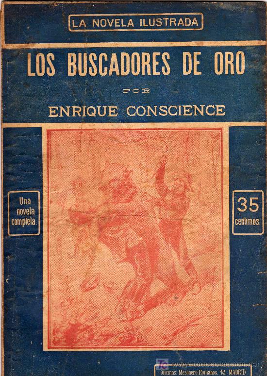 Libros antiguos: Enrique Conscience: Los buscadores de oro - Foto 1