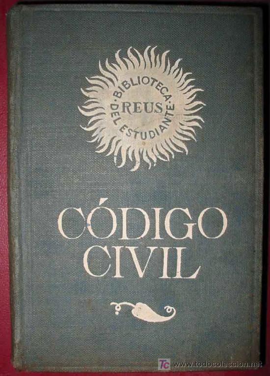 Libros antiguos: CODIGO CIVIL ESPA&Ntilde;OL. - Foto 1