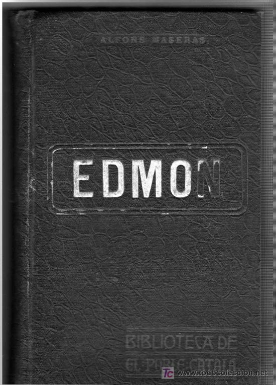 Libros antiguos: Alfons Maseras: Edmon - Foto 1
