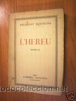 Libros antiguos: LHEREU. NOVEL.LA. ED. 1931. L5754 - Foto 1