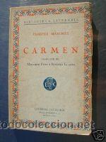 Libros antiguos: CARMEN. PROSPER MERIMEE. ED.1929. L5722 - Foto 1