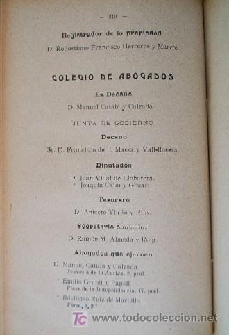 Libros antiguos: GUIA JUDICIAL DE CATALU&Ntilde;A - A&Ntilde;O 1904 - Foto 6