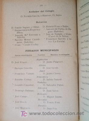 Libros antiguos: GUIA JUDICIAL DE CATALU&Ntilde;A - A&Ntilde;O 1904 - Foto 8