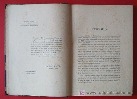 Libros antiguos: AVENTURAS DE TELEMACO - A&Ntilde;O 1909 - Foto 3