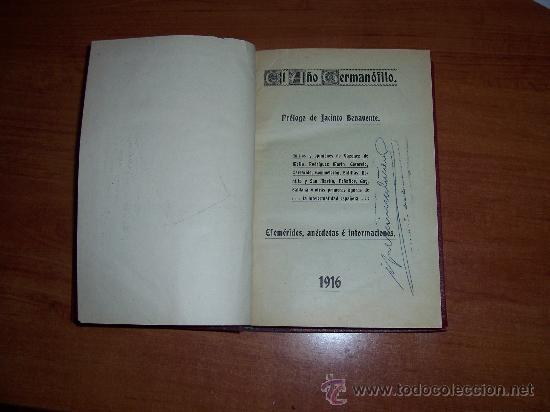 Libros antiguos: EL A&Ntilde;O GERMANOFILO - Foto 1