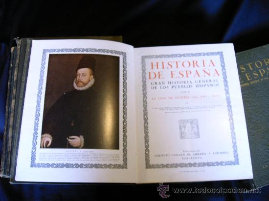 Libros antiguos: Historia de Espa&ntilde;a Ed. Gallach 1935 - Foto 1
