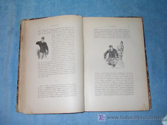Libros antiguos: LOS AMIGOS - E.DE AMICIS - A&Ntilde;O 1889 - BELLAMENTE ILUSTRADO. - Foto 3