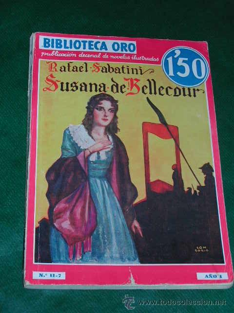 Libros antiguos: SUSANA DE BELLECOUR, de Rafael Sabatini - Foto 1