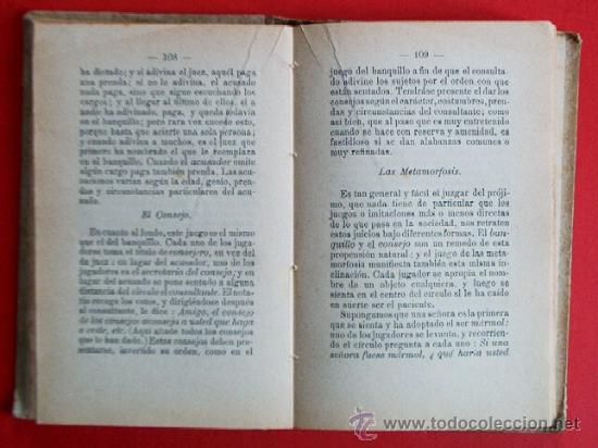 Libros antiguos: MANUAL COMPLETO DE JUEGOS DE SOCIEDAD - Foto 5
