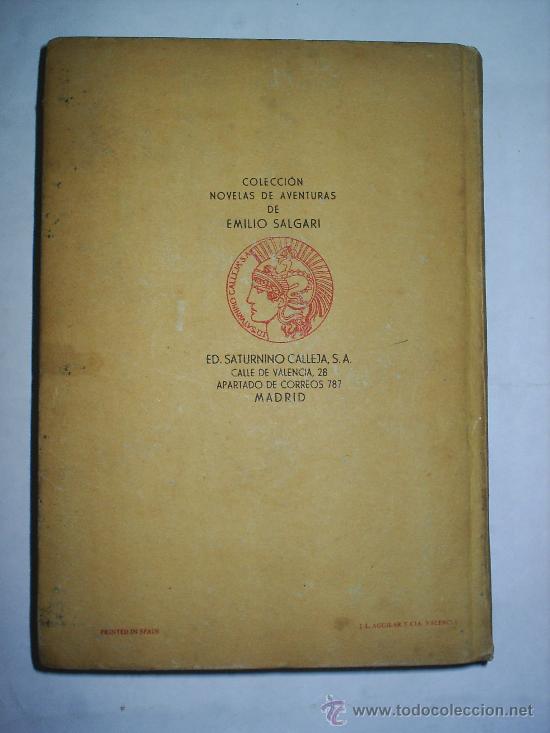 Libros antiguos: A BORDO DEL TAIMYR -E. SALGARI--SATURNINO CALLEJA - Foto 2