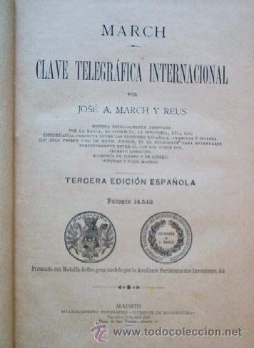 Libros antiguos: CLAVE TELEGRAFICA INTERNACIONAL - Foto 2