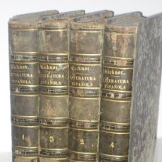 Libros antiguos: AÑO 1851.- HISTORIA DE LA LITERATURA ESPAÑOLA. TICKNOR. MEJORADA Y AUMENTADA
