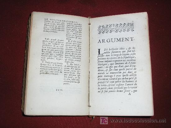 Libros antiguos: 1754 LOS LIBROS DE CICERON. Chez JOSEPH BARBOU. - Foto 6