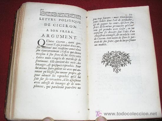 Libros antiguos: 1754 LOS LIBROS DE CICERON. Chez JOSEPH BARBOU. - Foto 10