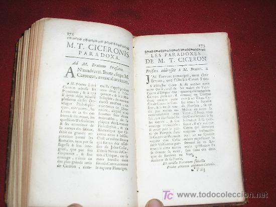 Libros antiguos: 1754 LOS LIBROS DE CICERON. Chez JOSEPH BARBOU. - Foto 12