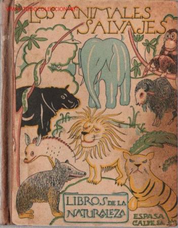 Libros antiguos: Los animales salvajes - Foto 1