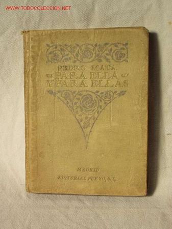 Libros antiguos: MINILIBRO DE PEDRO MATA - Foto 1