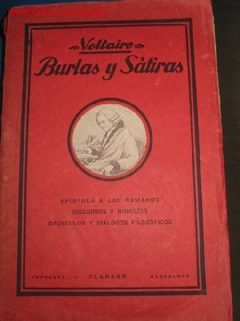 Libros antiguos: VOLTAIRE. Burlas y S&aacute;tiras. a&ntilde;os 30 - Foto 1