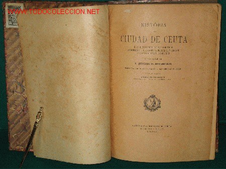 Libros antiguos: HISTORIA DE, CEUTA.JERONIMO DE MASCARENHAS - Foto 1