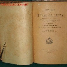 Libros antiguos: HISTORIA DE, CEUTA.JERONIMO DE MASCARENHAS. Lote 27578342