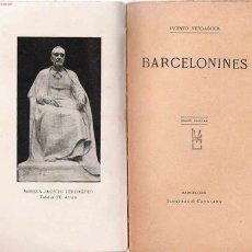 Libros antiguos: BARCELONINES / JACINTO VERDAGUER. 