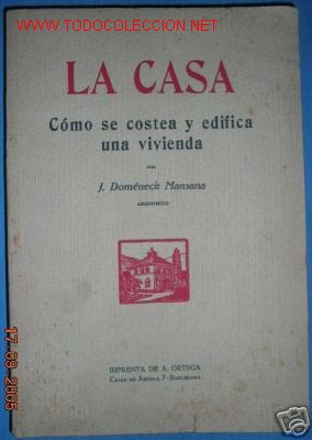 Libros antiguos: LA CASA. COMO SE COSTEA Y EDIFICA UNA VIVIENDA.A&Ntilde;O 1930 - Foto 1